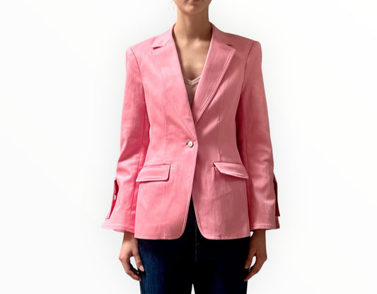 Cinq a Sept Bow Jacket - Pink - Size AU8