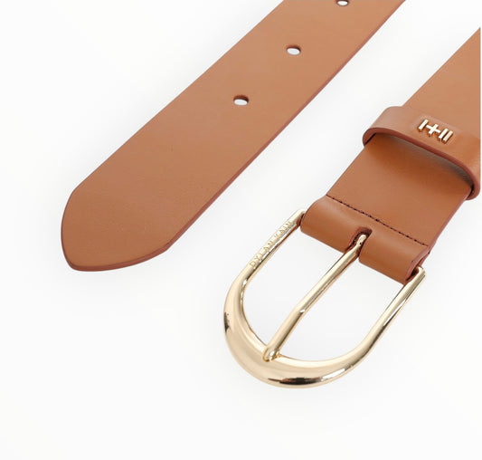 Dylan Kain The Tia Patent Belt - Tan - Size 107cm