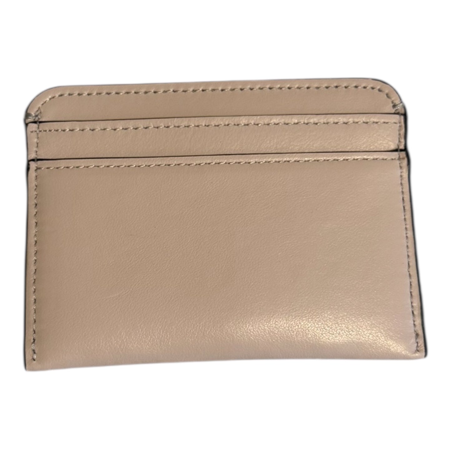 Chloe Card Holder - Silver/Beige