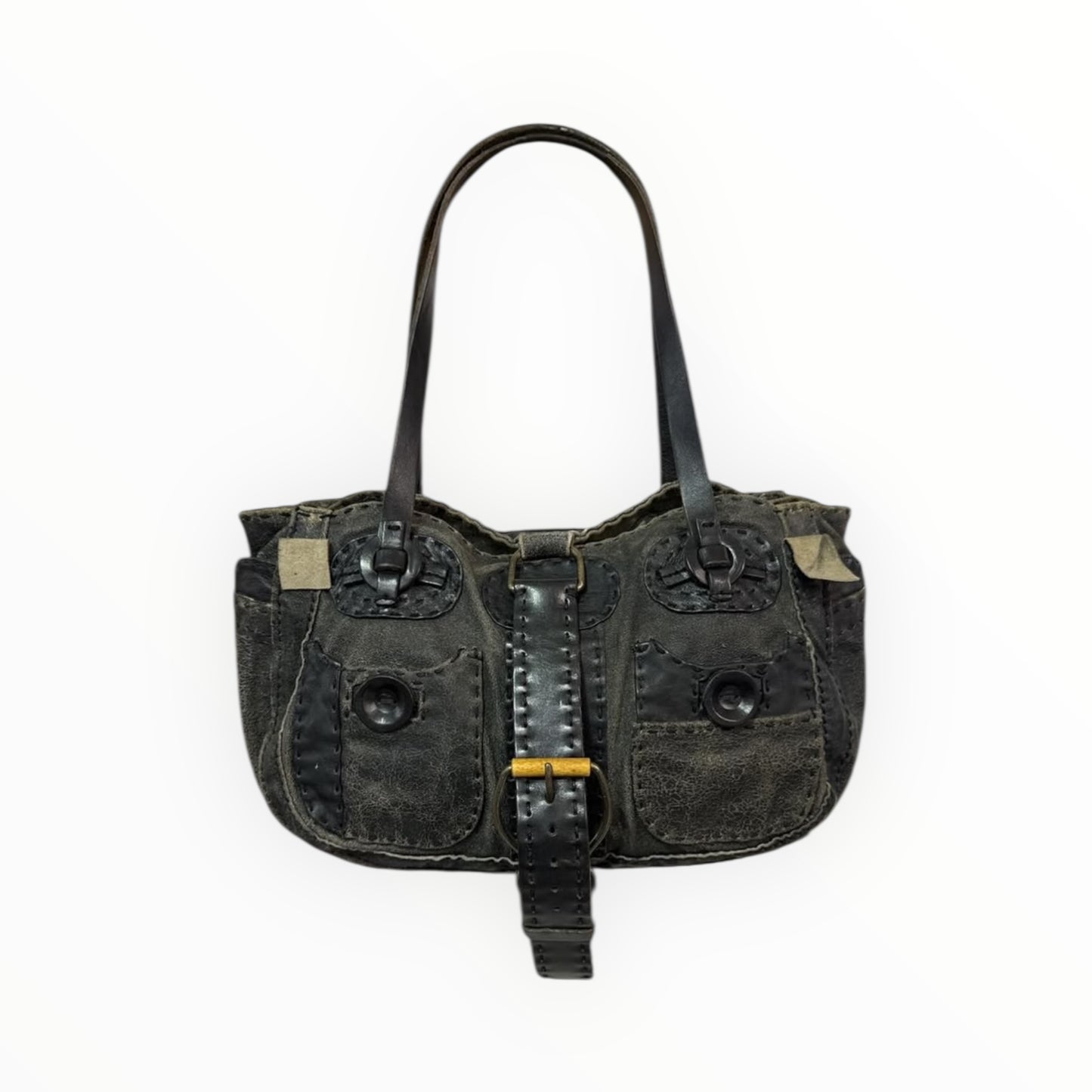 Jamin Puech Button Bag - Size W34cm x H20cm x D11cm