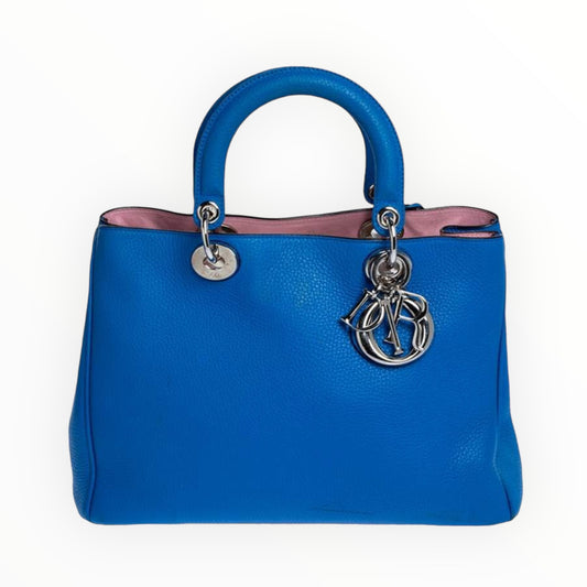 Dior Diorissimo Tote Bag - Cobalt