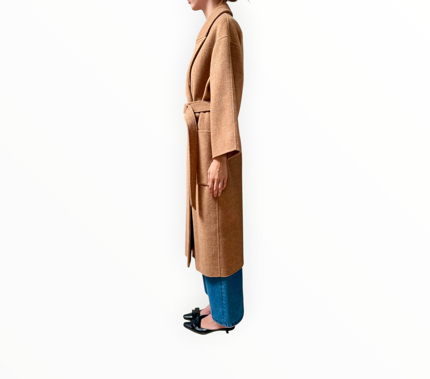 Camilla and Marc Cabrera Coat - Camel Marle - Size S/M