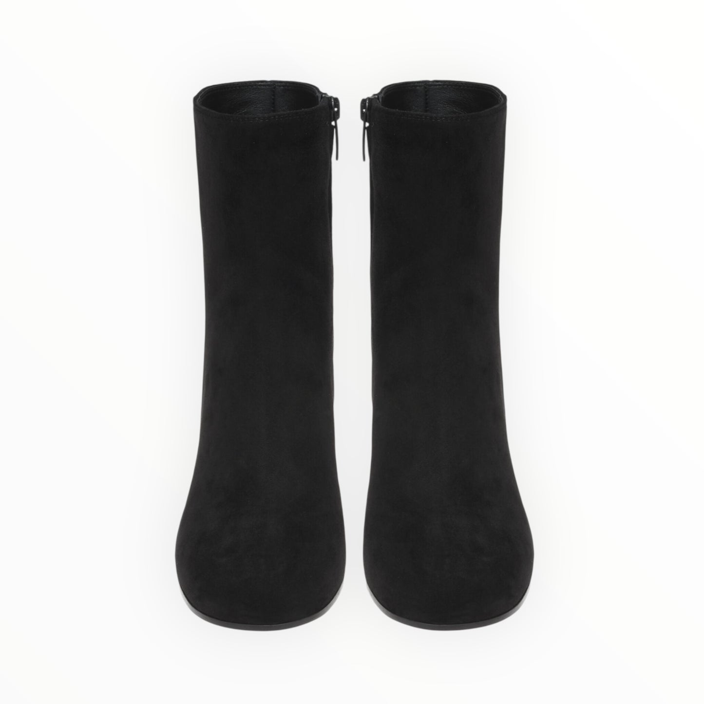 Gianvito Rossi Joelle Suede Ankle Boots - Black - Size 40
