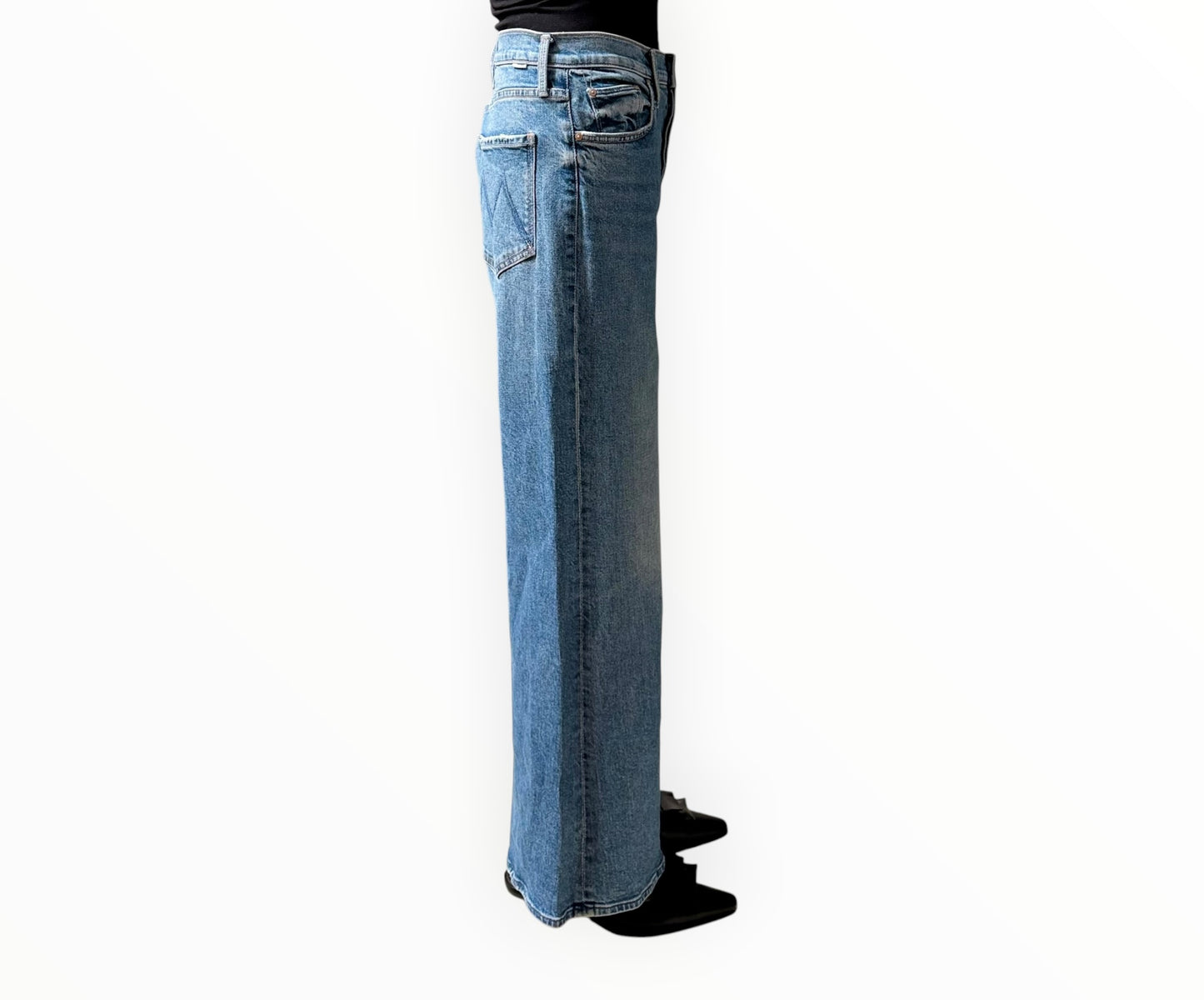 Mother 'The Tomcat' Roller Jeans - Blue - Size 32