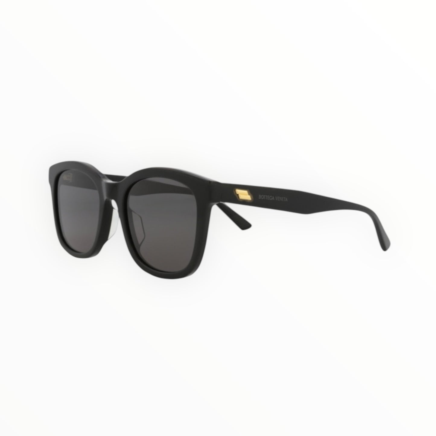 Bottega Veneta Round Frame Sunglasses - Black