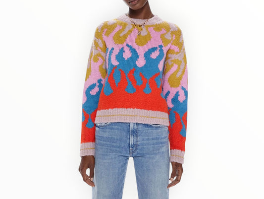 Mother It's Getting Hot In Here Jumper - Multi - Size M