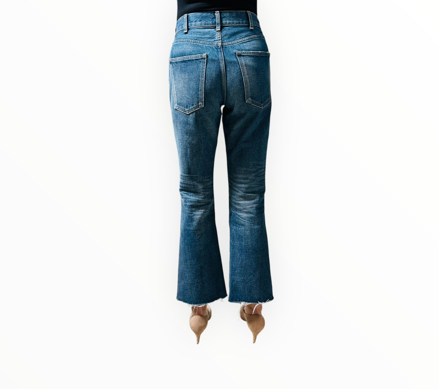 Celine Straight Leg Jeans - Blue - Size 27
