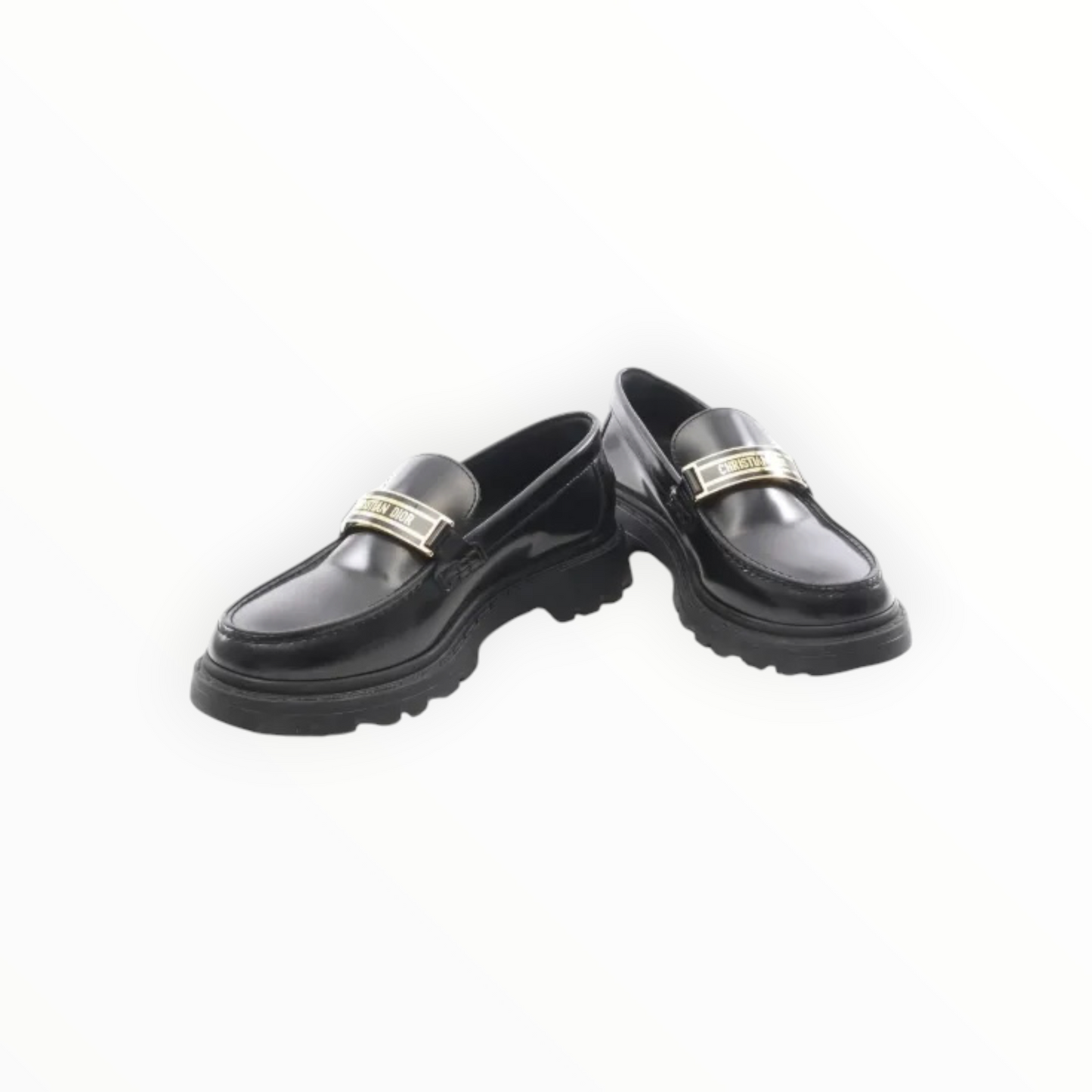 Dior Code Loafers - Black - Size 38