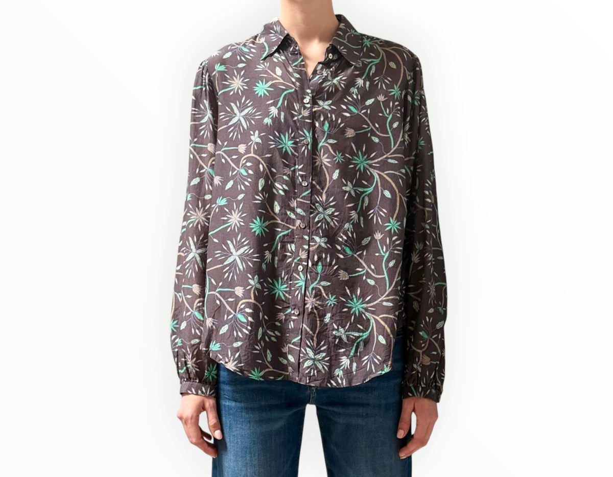 RT006566 - Xirena Belle Shirt - Graphite Mint - Size S