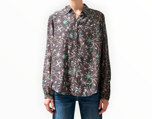 RT006566 - Xirena Belle Shirt - Graphite Mint - Size S