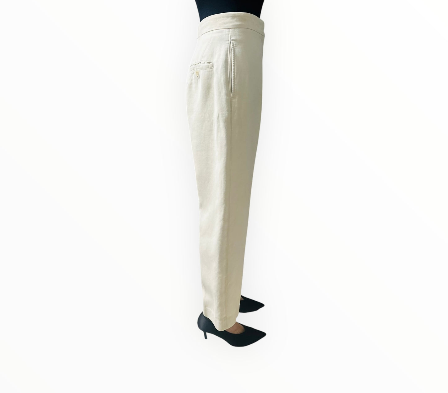 Raey Trouser Suit - Cream - Size 8