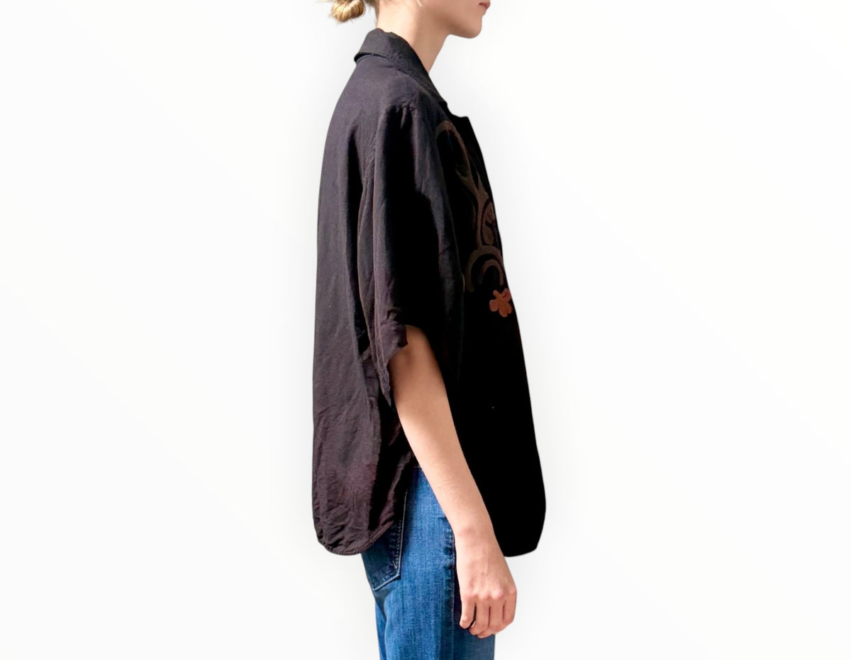 RT0006512 - Camilla and Marc Catalina Shirt - Black - Size AU8