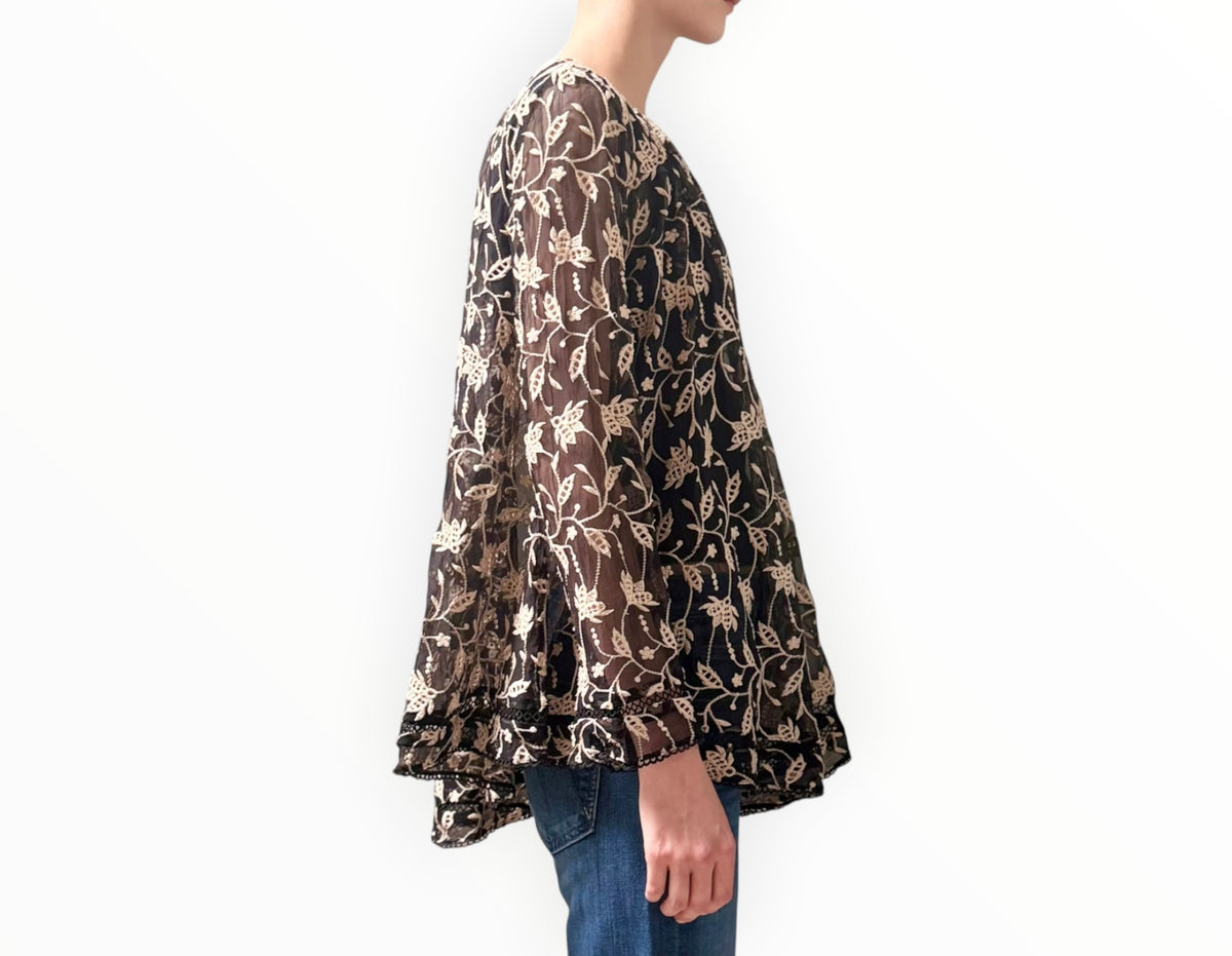 RT0006507 - Zimmermann Nightmarch Vine Top - Black - Size 2