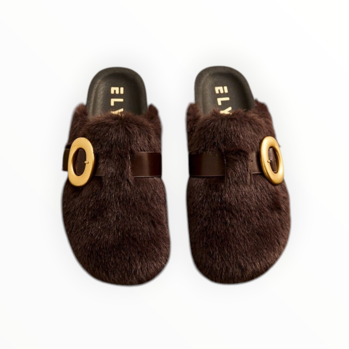 Elyson Kobie Slides - Chocolate - Size 38