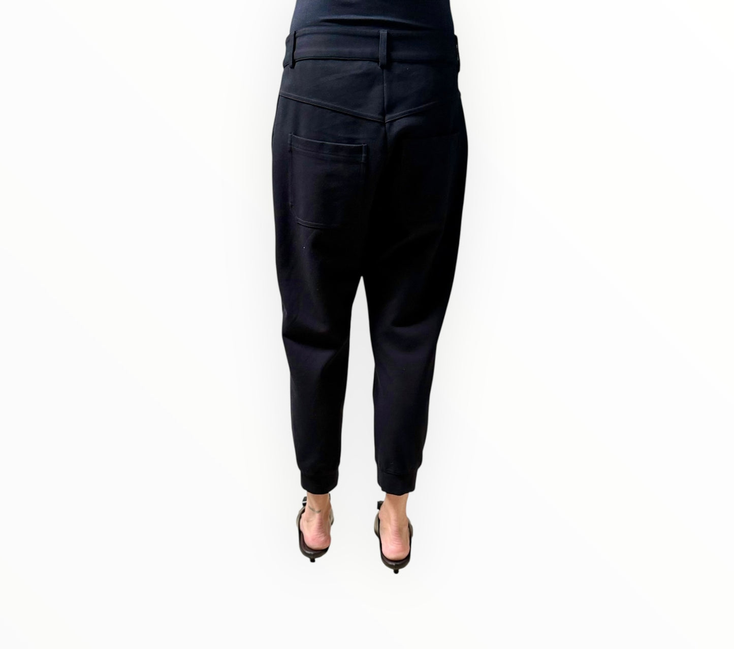 Lee Mathews Ponti Trackpants - Black - Size 2