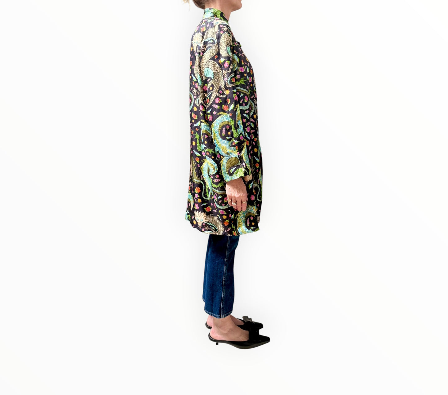 La Prestic Ouiston Reversible Coat - Multi - Size S