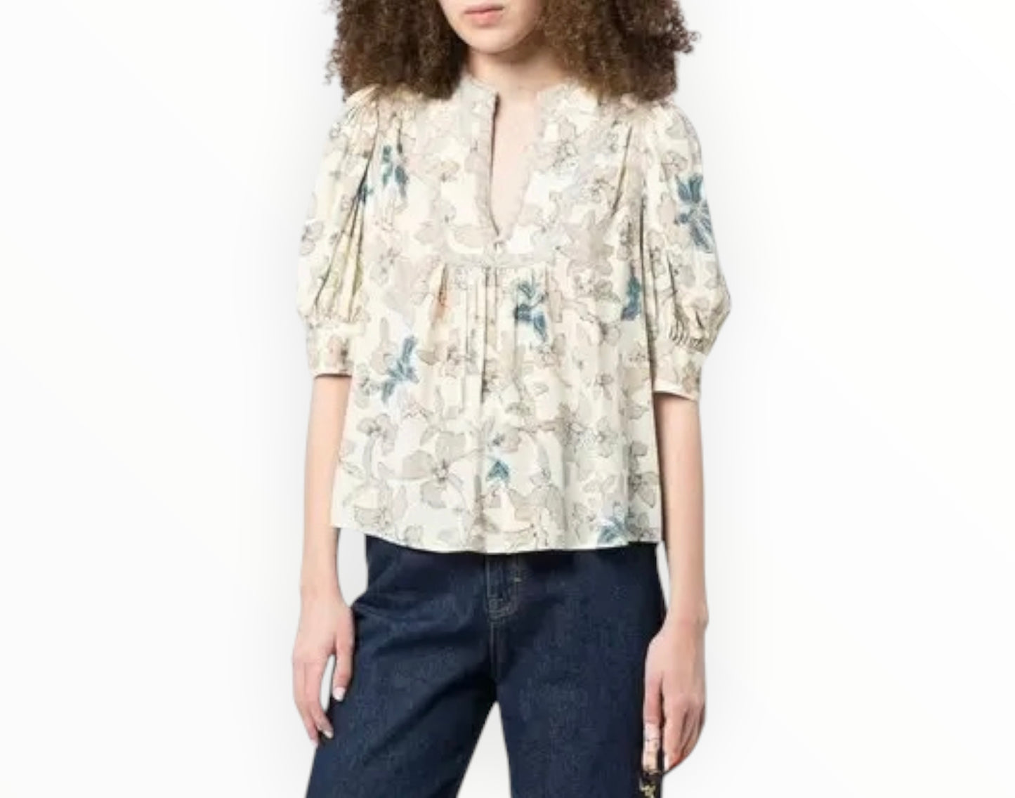RT006236 - Ulla Johnson Desdra Top - Multi - Size AU10