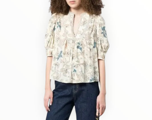 RT006236 - Ulla Johnson Desdra Top - Multi - Size AU10