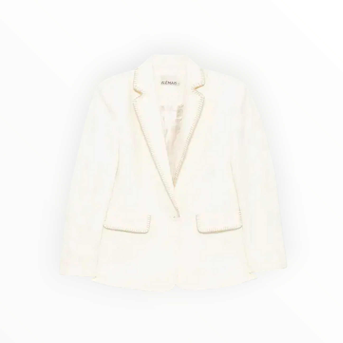 Alemais Marisol Jacket - Cream- Size AU6