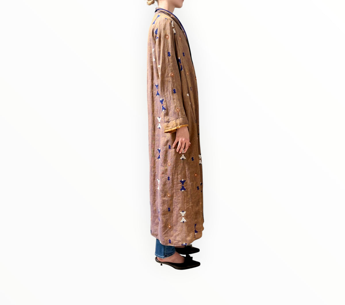 RT006500 - Forte Forte Embroidered Coat - Multi - Size 1