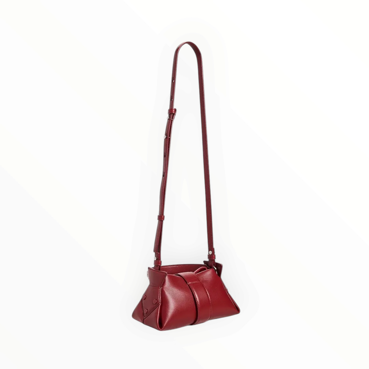 Proenza Schouler Mini Park Bag - Rosewood - Size W21cm x H11cm x D12cm