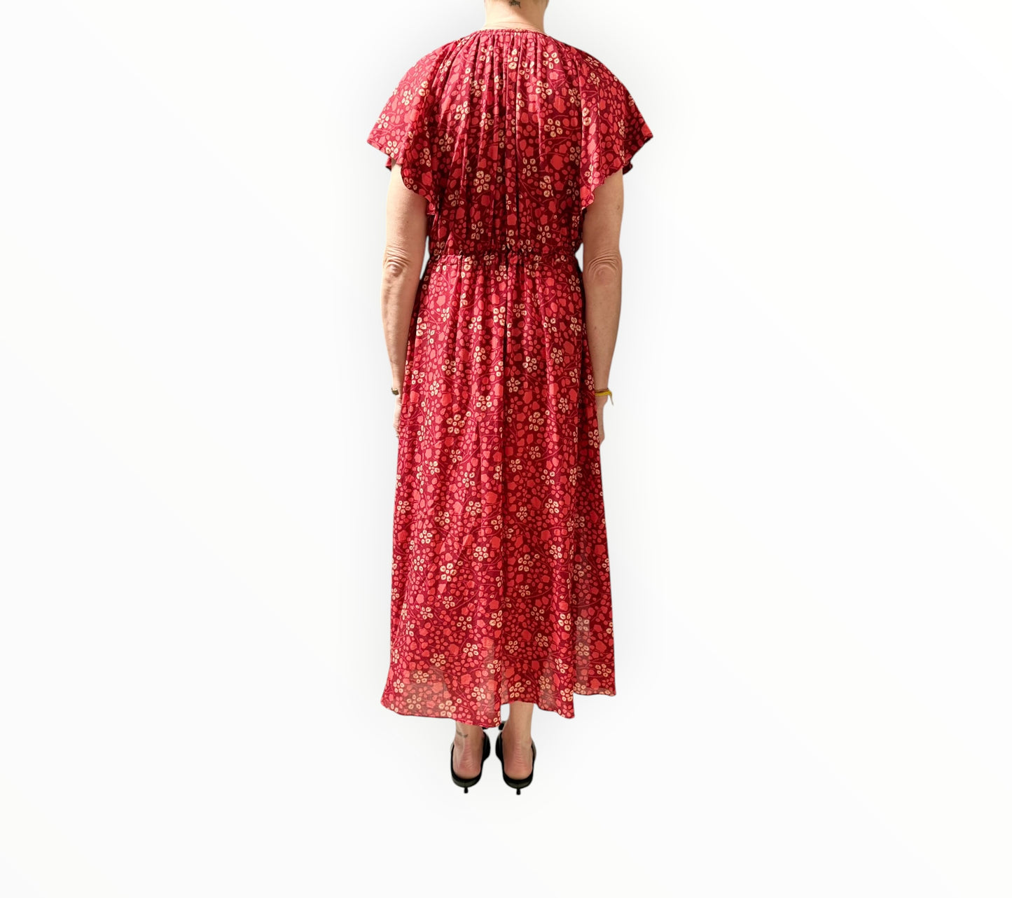 Ulla Johnson Mikaela Dress - Red - Size S