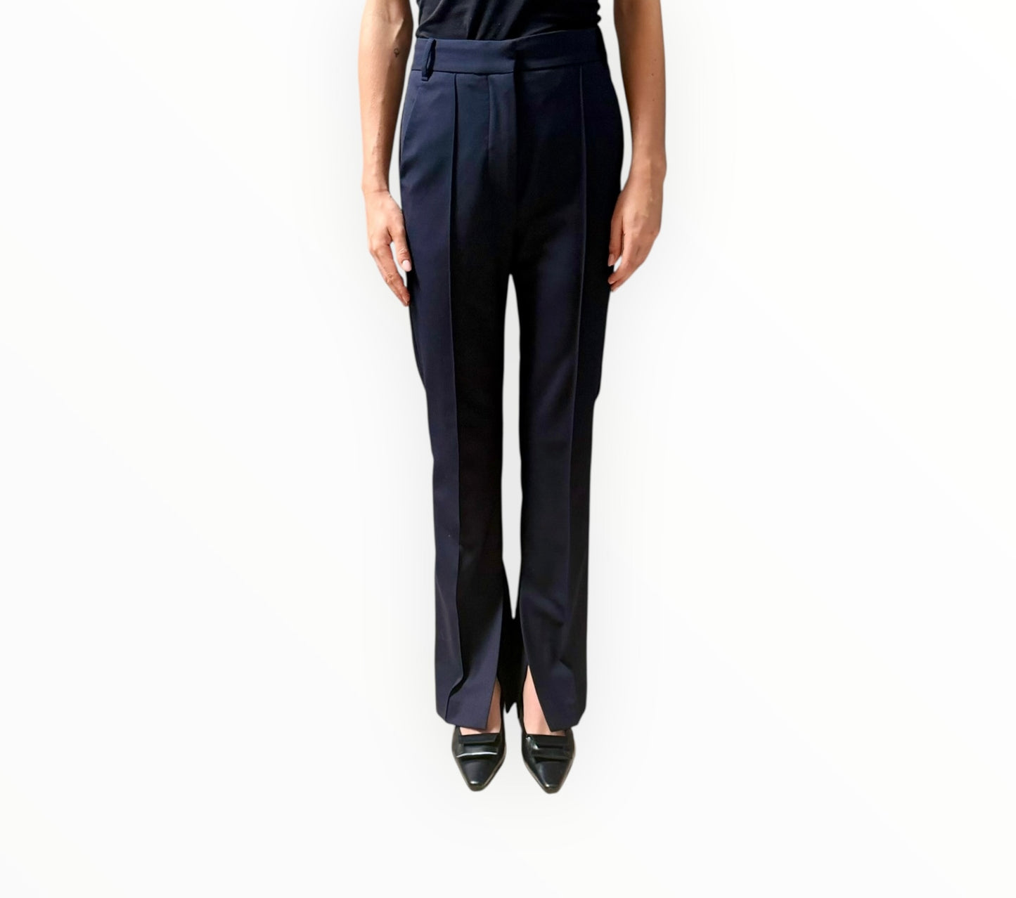 Camilla and Marc Abel Suit - French Navy - Size 8