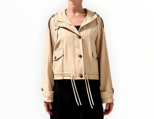 Ba&sh Torry Jacket - Beige - Size S