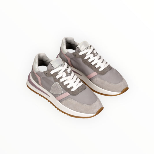 Philippe Model Paris Tropez 2.1 Sneakers - Grey/Pink - Size 40