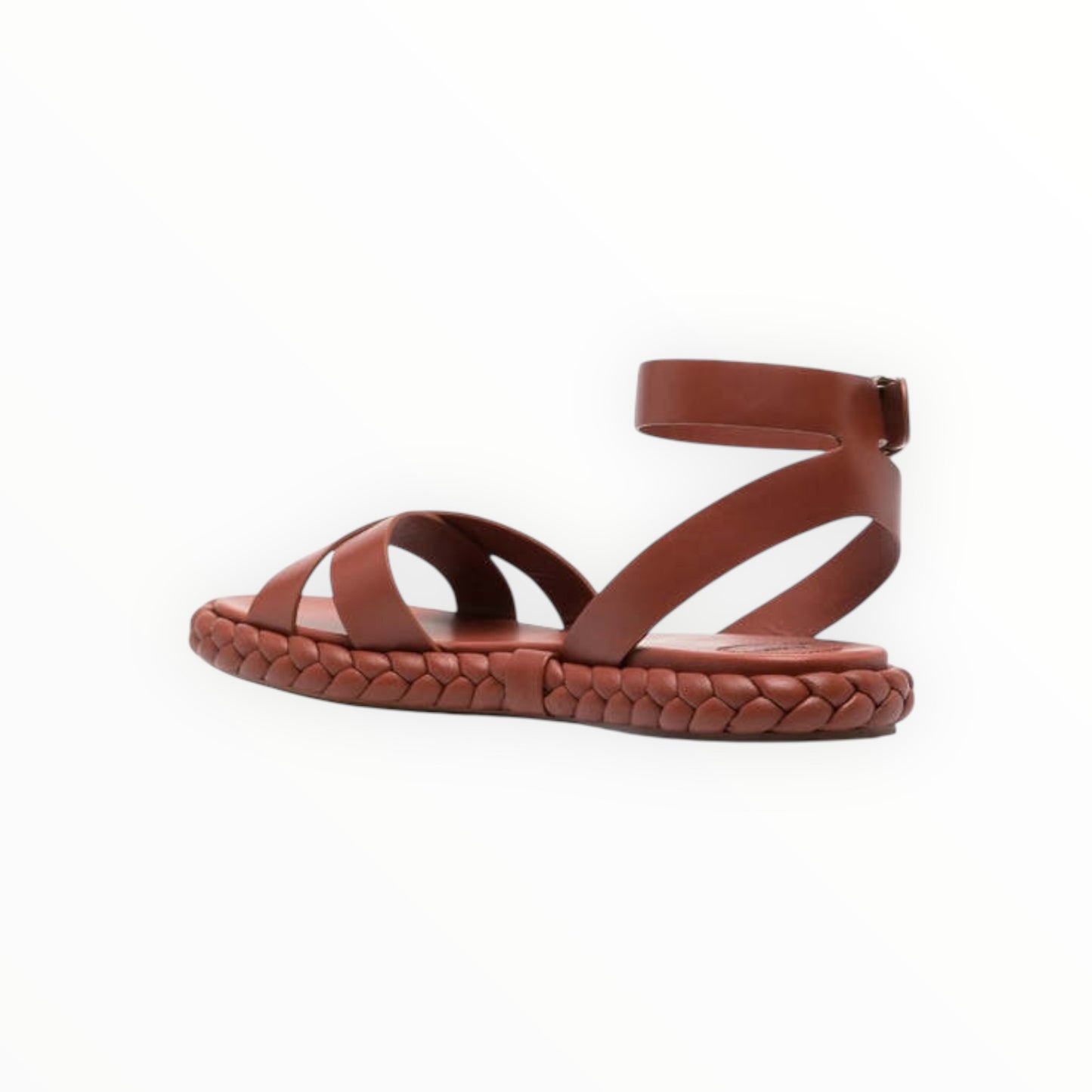 Chloe Pip Sandals - Copper Brown - Size 39