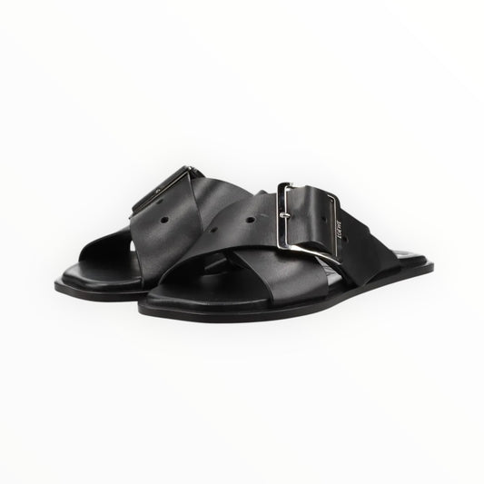 Loewe Petal Belt Sandals - Black - Size 37