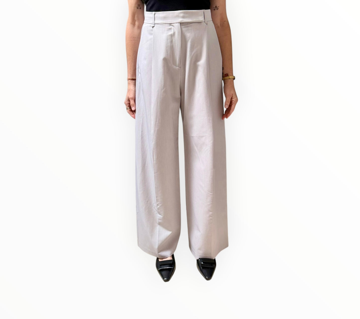 Camilla and Marc Rein Pants - Ice Grey - Size AU6
