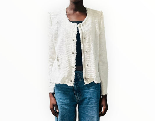 Iro Agnette Jacket - White - Size 42