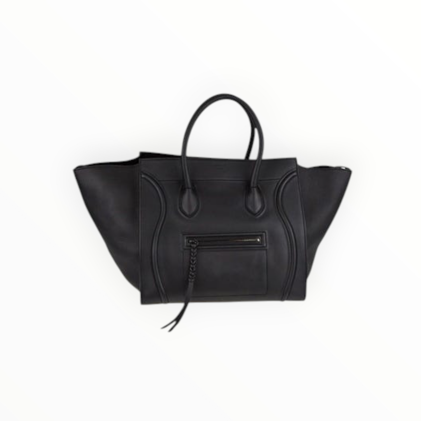 Celine Phantom Luggage Tote - Black - Size Medium