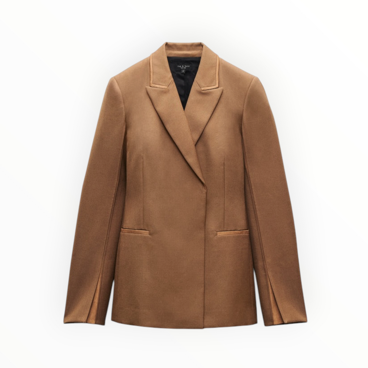 RT006478 - Rag & Bone Tuxedo Margaret Blazer - Tobacco - Size AU12