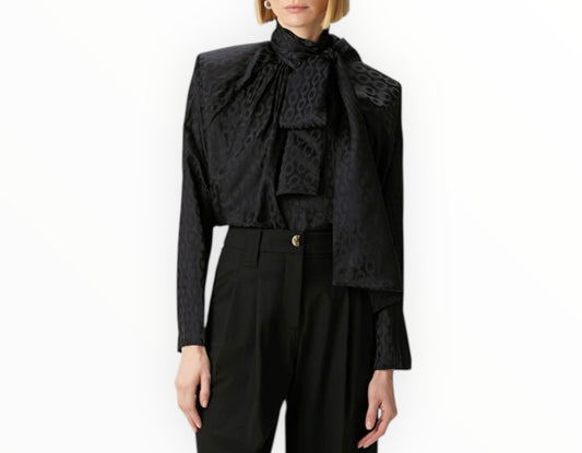 Anine Bing Rachel Blouse - Black- Size M
