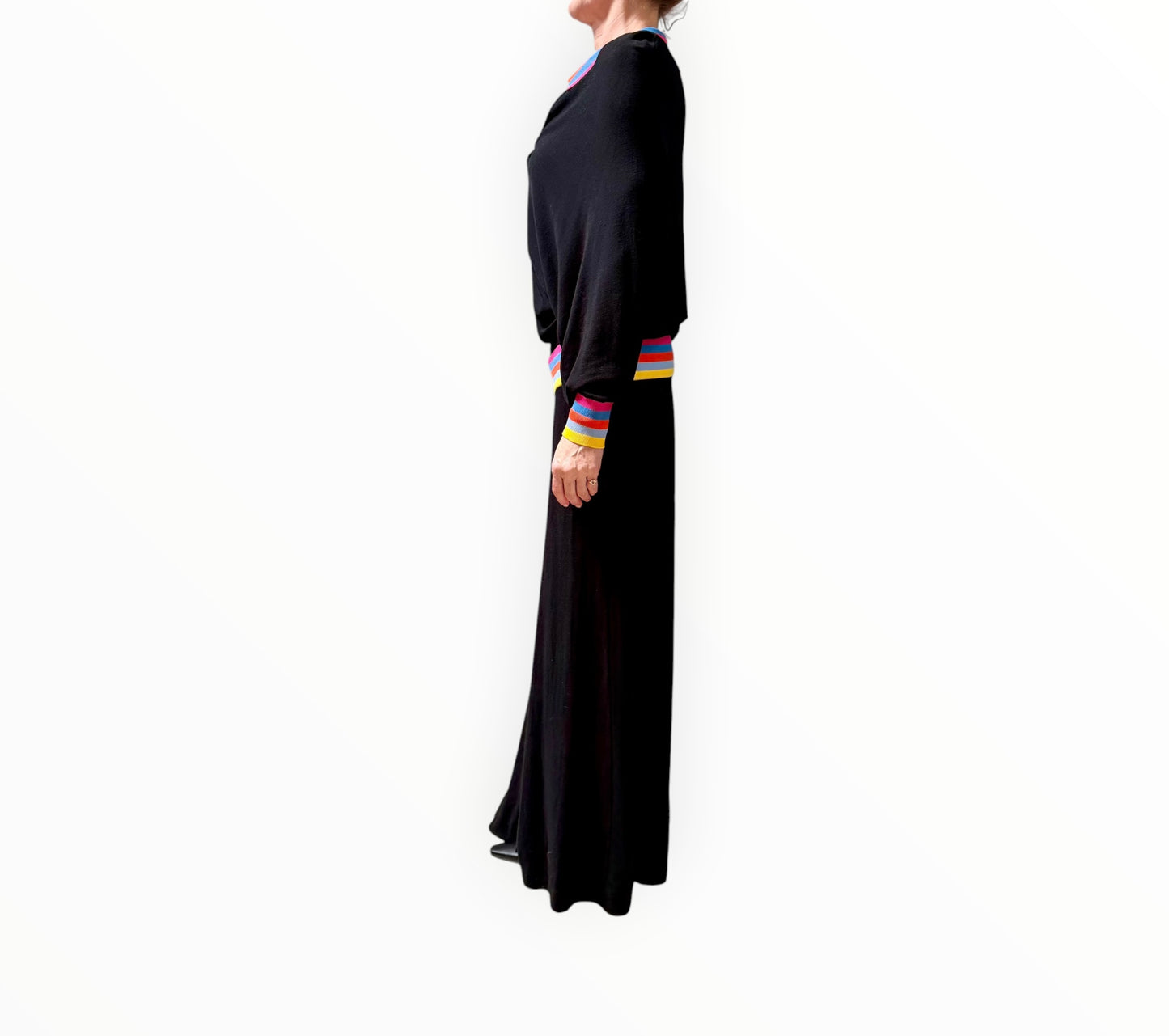 Rixo Annie Dress - Black - Size AU14