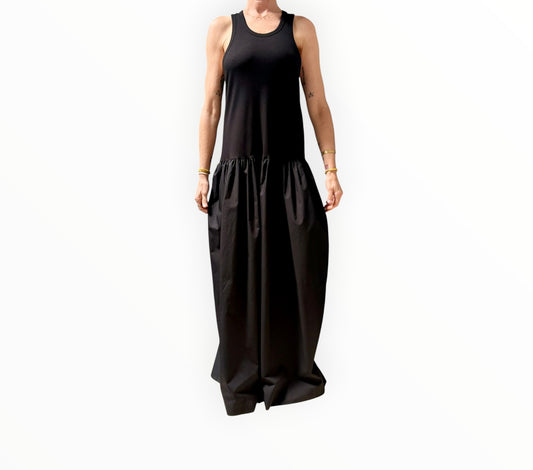 RT006345 - Camilla and Marc Horizon Maxi Dress - Black - Size AU10