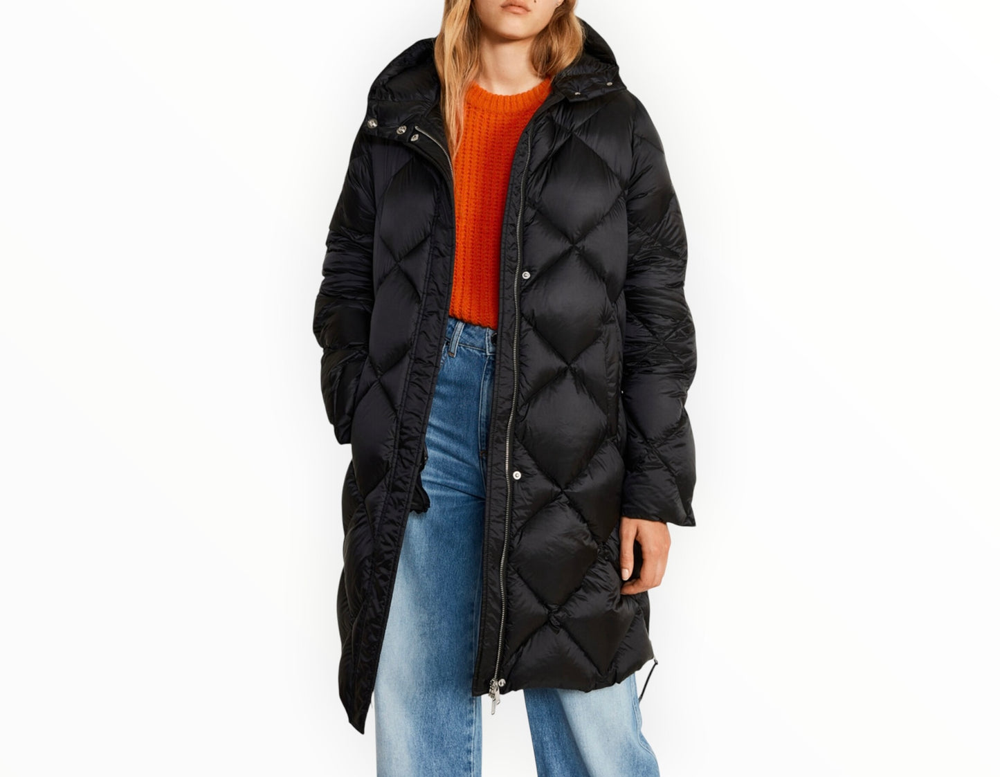 Claudie Pierlot Giovana Coat - Black - Size M