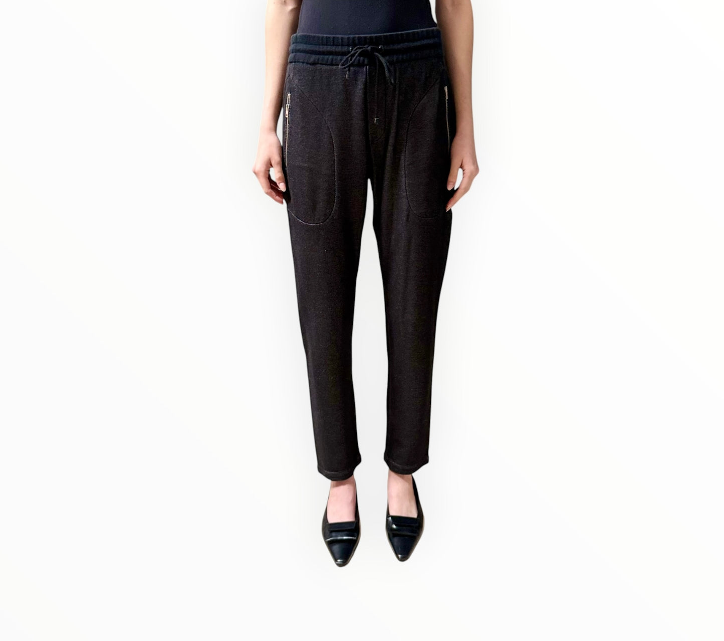 Rag & Bone Double Layer Trackpants - Black - Size S