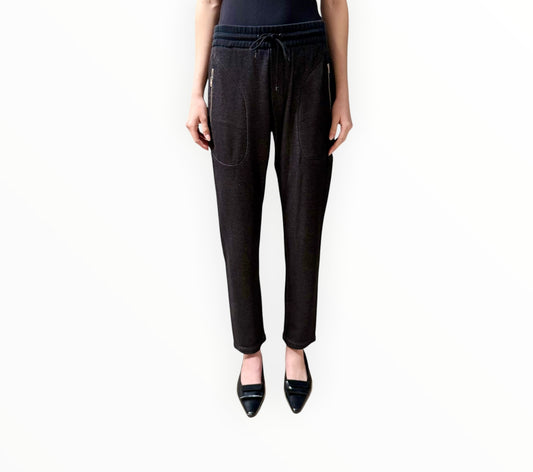 Rag & Bone Double Layer Trackpants - Black - Size S