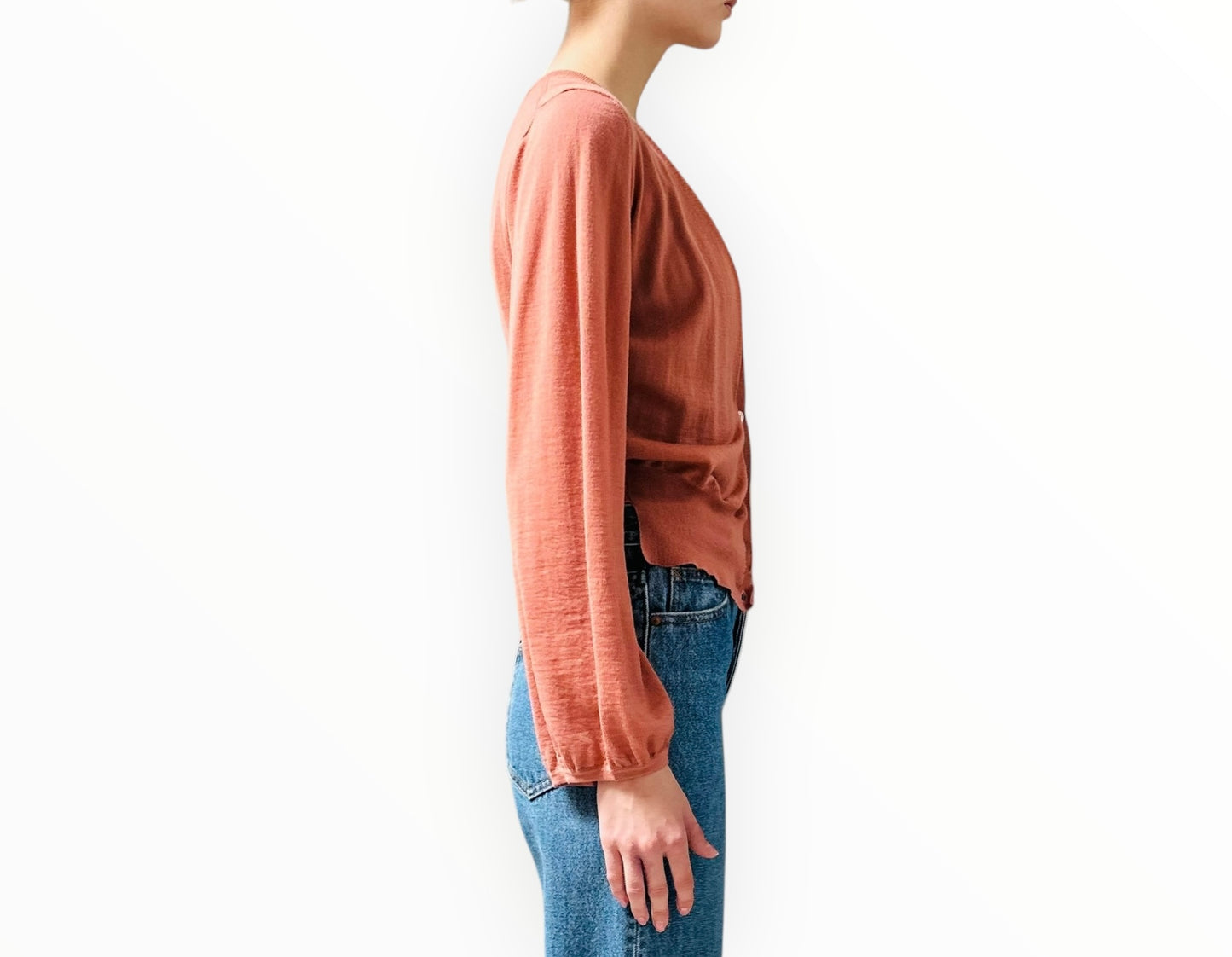 Marni Cropped Cardigan - Blush - Size 44