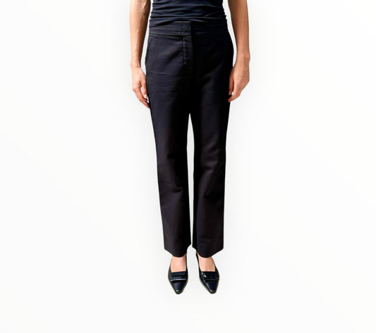Louis Vuitton Straight Leg Pants - Black - Size 38