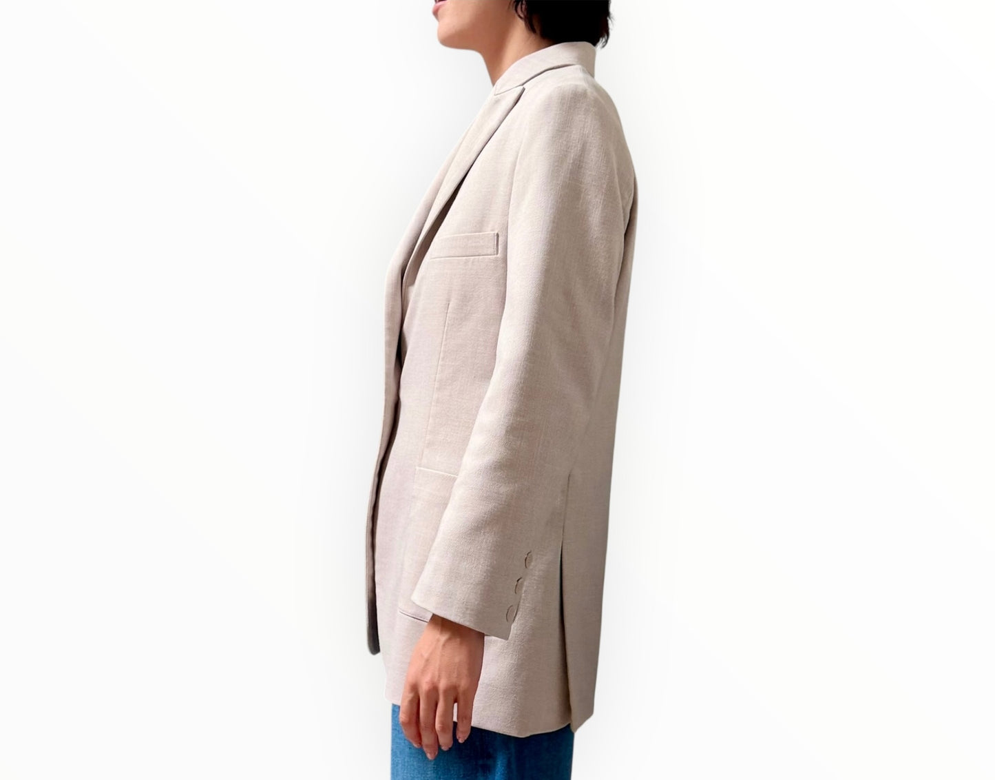 Viktoria & Woods Capulet Blazer - Oatmeal Marle - Size 00
