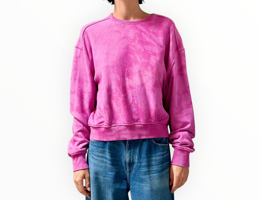 Rag & Bone Tie-Dyed Sweat - Pink - Size S