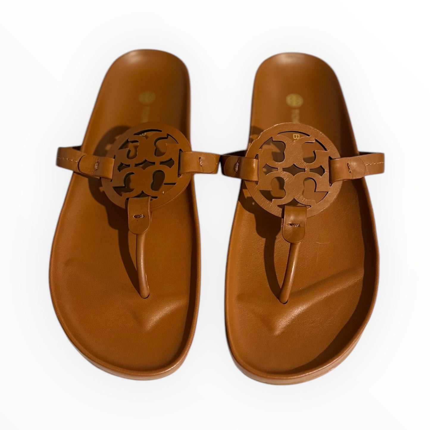 Tory Burch Miller Cloud Sandals - Tan - Size 11