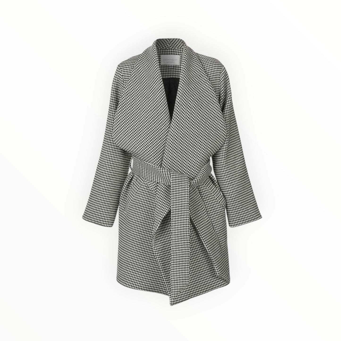 Viktoria & Woods Proclamation Coat - Black/White - Size 0