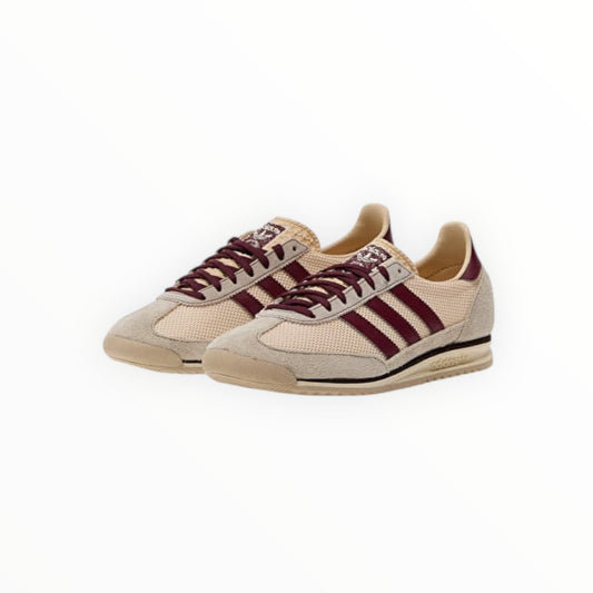 Adidas SL 72 OG Trainers - Sand/Red - Size 40