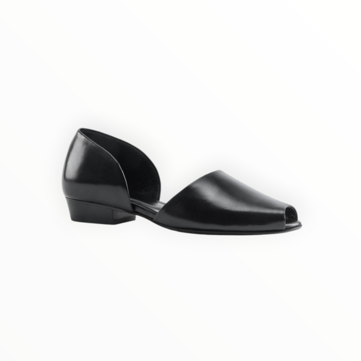 Jude Padre Ballerina Shoes  - Black - Size 39