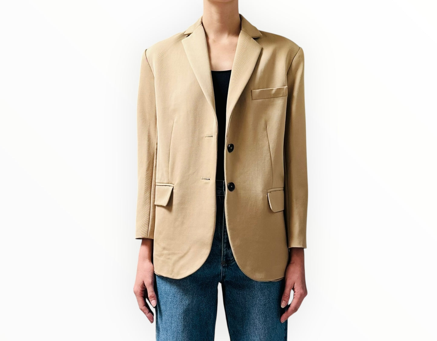 Anine Bing Wool Jacket - Beige - Size XXS